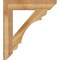 Ekena Millwork Olympic Slat Rough Sawn Bracket, Western Red Cedar, 6"W x 34"D x 38"H BKT06X34X38OLY06RWR - alternate 4